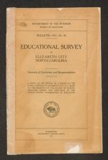 Educational survey of Elizabeth City, North Carolina 