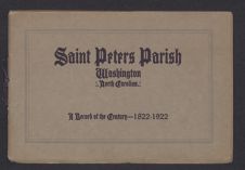 Saint Peters Parish, Washington, North Carolina : a record of the century, 1822-1922