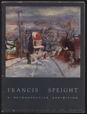 Francis Speight; a retrospective exhibition, February 16-March 26, 1961