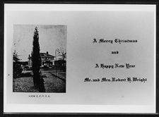 Robert H. Wright Christmas card