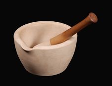 Mortar and pestle