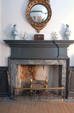 Parlor mantelpiece