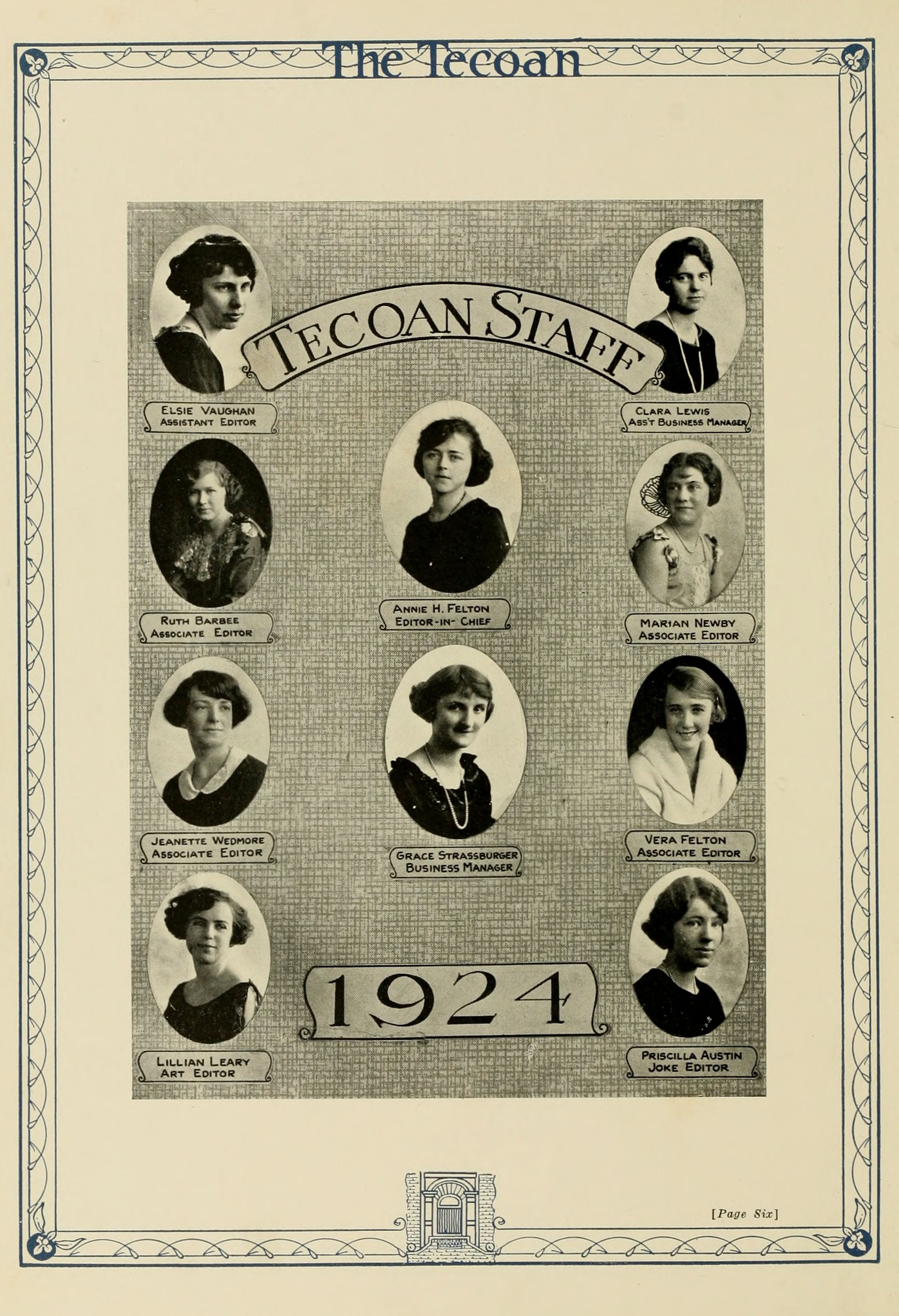 The Tecoan 1924 - ECU Digital Collections