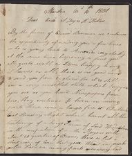 Letter from R. E. Day to S. Day and H. Hadlow