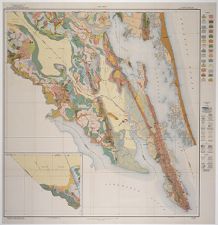 Soil map, North Carolina, Camden and Currituck Counties sheet