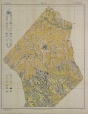 Soil map, North Carolina, Hoke County sheet