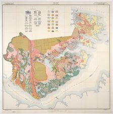 Soil map, Pamlico County, North Carolina 