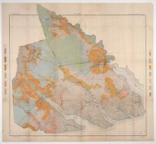 Soil map, North Carolina, Pasquotank and Perquimans Counties sheet