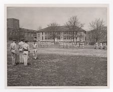 Air Force ROTC review circa 1960