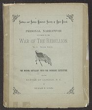 The Marine artillery with the Burnside expedition and the battle of Camden, N.C 