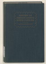 History of Pender County, North Carolina