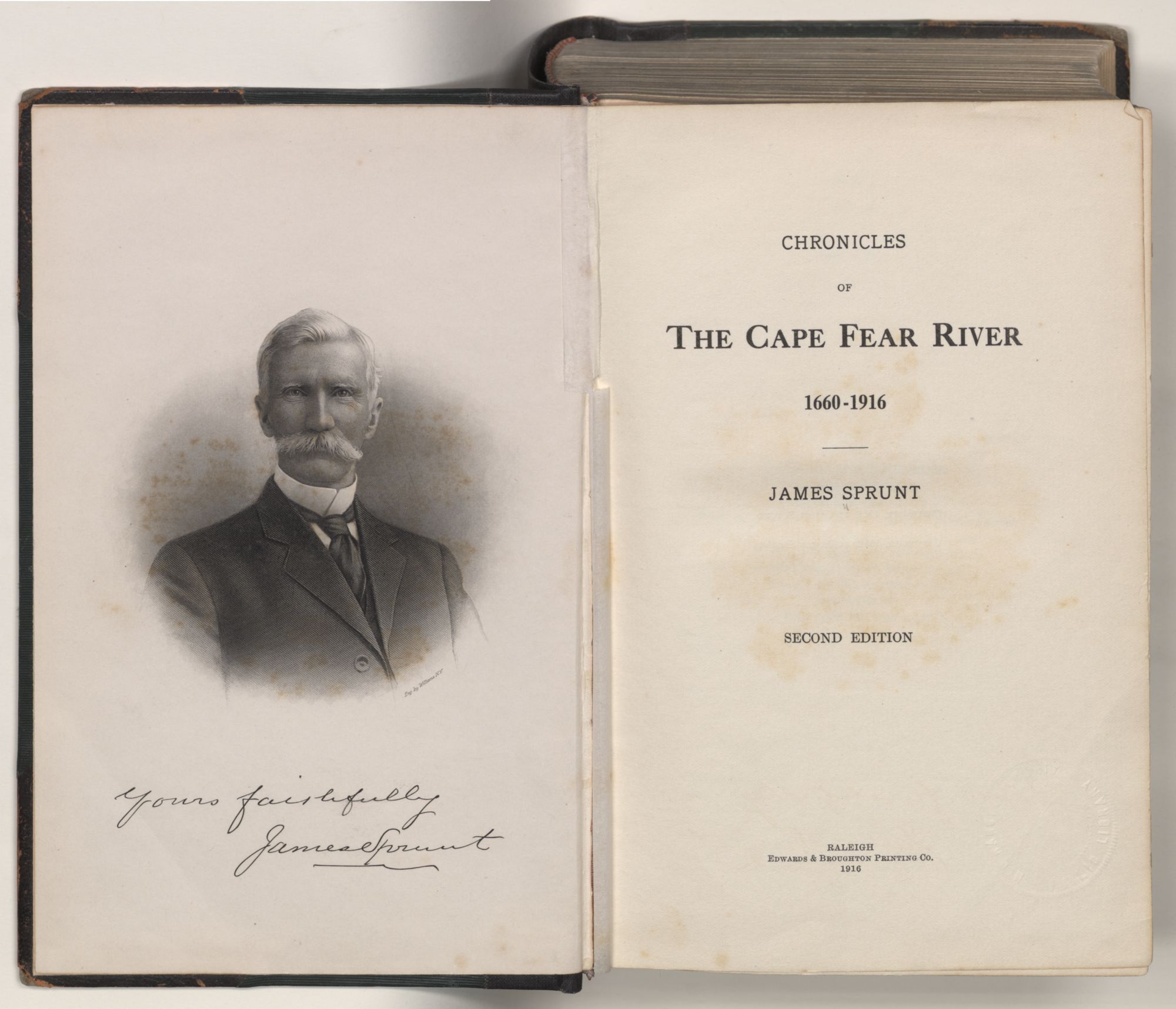 Chronicles of the Cape Fear river, 1660-1916 photo pic