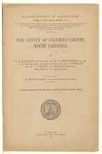 Soil survey of Columbus County, North Carolina