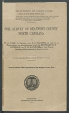 Soil survey of Beaufort County, North Carolina