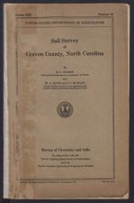 Soil survey of Craven County, North Carolina