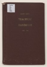 Teacher's handbook, 1926-1927