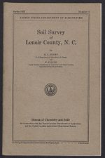 Soil survey of Lenoir county, N. C. 