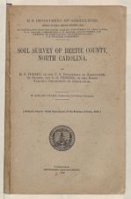 Soil survey of Bertie County, North Carolina