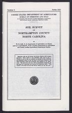 Soil survey of Northampton County, North Carolina