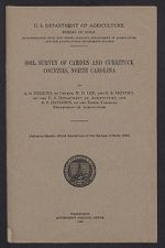 Soil survey of Camden and Currituck counties, North Carolina 