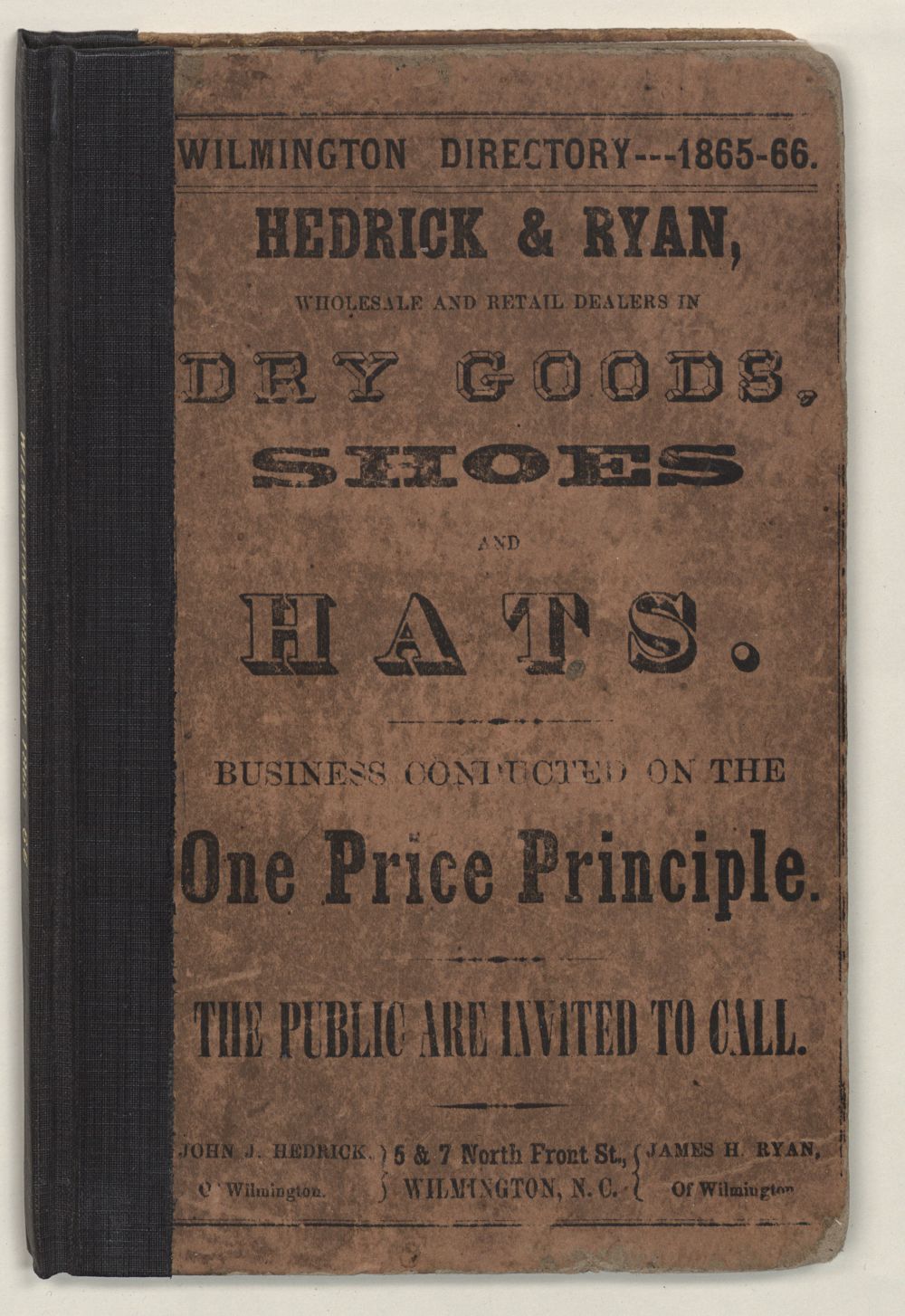 1853 Boston receipt from B.W. Seamans, wholesale and retail dealer