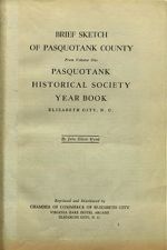 Brief sketch of Pasquotank County