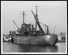 Portside View, Unknown Ship