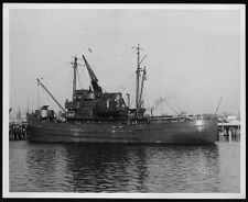 Portside of unknown ship