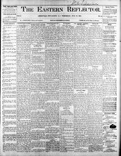 Eastern reflector, 29 July 1891