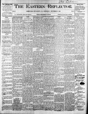 Eastern reflector, 9 September 1891