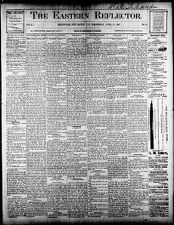 Eastern reflector, 13 April 1892