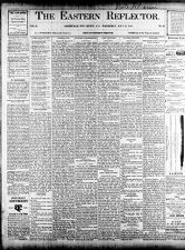 Eastern reflector, 13 July 1892