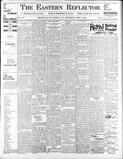 Eastern reflector, 18 April 1894