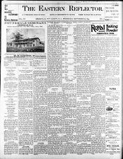 Eastern reflector, 26 September 1894