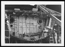 Working on the Osprey in warehouse