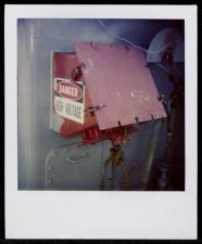 Danger High Voltage interior mechanical shot