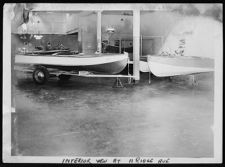 Interior View at II Ridge Ave.  "Brock & Mac Farlane/ Boats-Motors-Marine Supplies/  II Ridge at n. Main, RA 9228, Dayton, O."