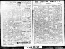 Eastern reflector, 22 October 1909