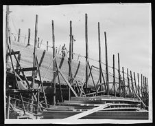 Portside view of BYMS 37, Barbour Boat Works, New Bern, NC