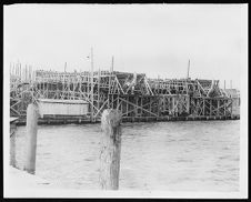 Portside view of Bars 5- being built.  Barbour Boat Works New Bern, NC