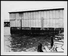 Misc. Photo.  Building on dock