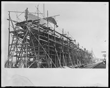 Port Bow view of BYMS 30 Barbour Boat Works, New Bern, NC