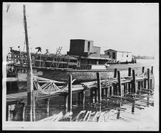 Portside view of BYMS 37 Barbour Boat Works, New Bern, NC  
