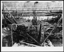 "Bataeu", appears to be photo of the ship's wreckage