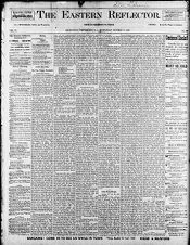 Eastern reflector, 19 October 1887