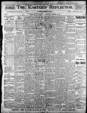 Eastern reflector, 16 November 1887