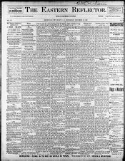 Eastern reflector, 30 November 1887