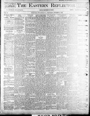 Eastern reflector, 28 November 1888