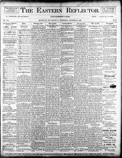 Eastern reflector, 18 September 1889