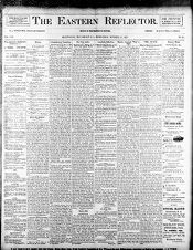 Eastern reflector, 23 October 1889